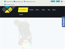 Tablet Screenshot of kitesurf.pl