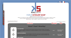 Desktop Screenshot of kitesurf.fr